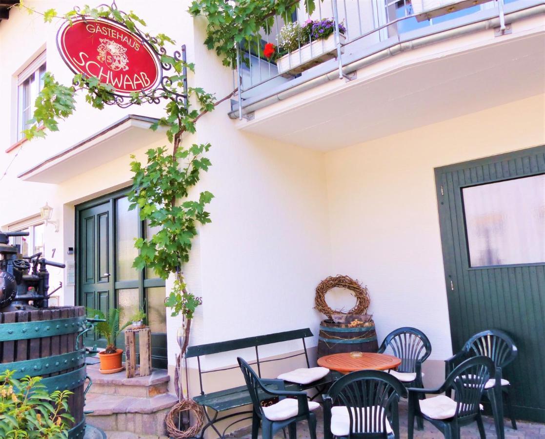Gaestehaus Schwaab Zeltingen-Rachtig Dış mekan fotoğraf